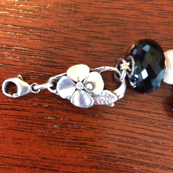 Sterling silver Trollbeads bracelet - Picture 2 of 11